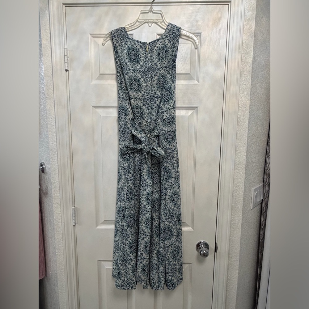 NWT MICHAEL Michael Kors Medallion Faux Wrap Midi Dress plus Size OX - Picture 5 of 9